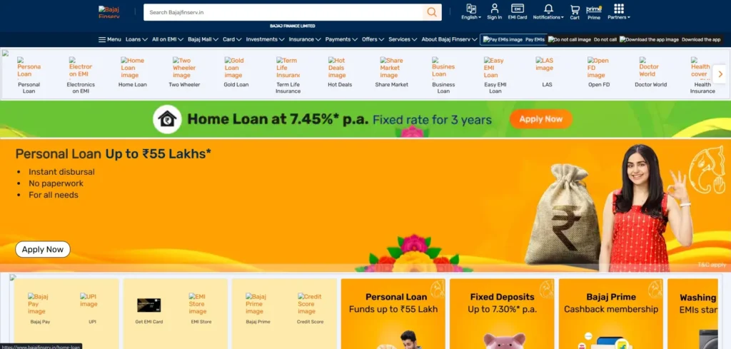 7-day loan apps – Bajaj Finserv