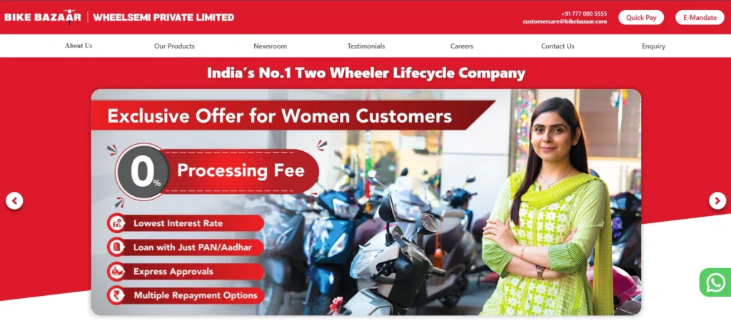 Bike Bazaar Pvt Ltd.-Finance Companies in Pune