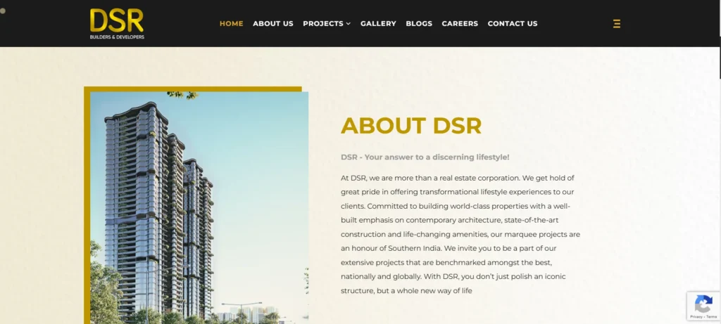 DSR Builders & Developers- Real Estate Companies in Hyderabad