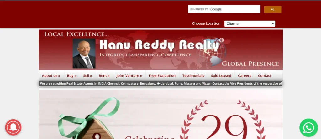 Hanu Reddy Realty - real estate agents in Coimbatore