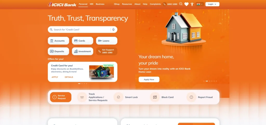 Finance Company in Mumbai - ICICI Bank Ltd