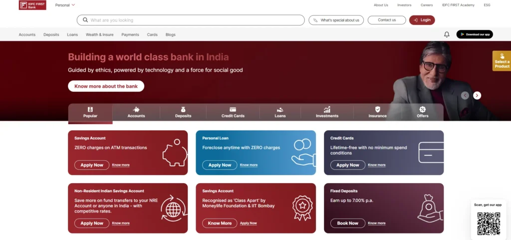 Finance Company in Mumbai - IDFC FIRST Bank Ltd