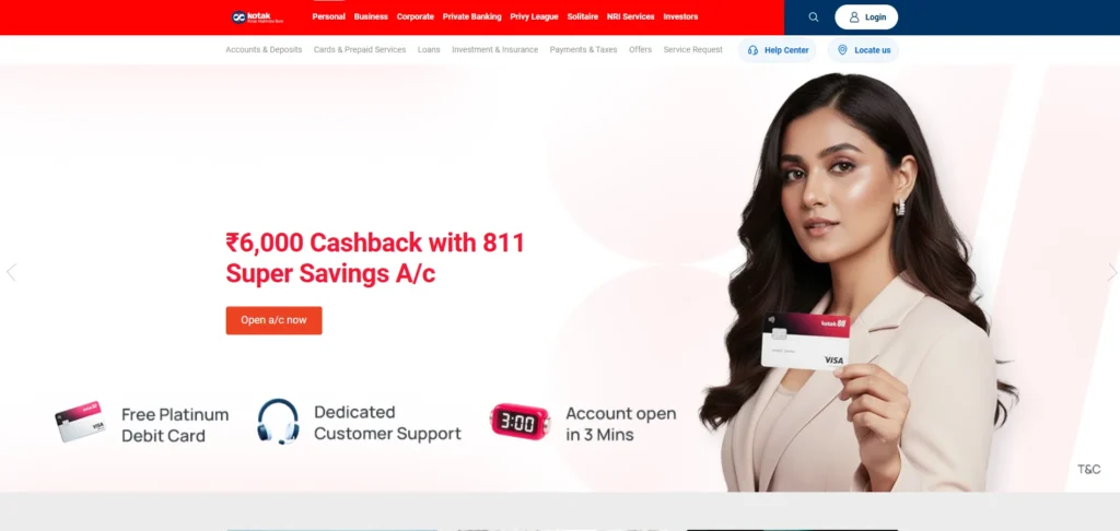 Finance Company in Mumbai - Kotak Mahindra Bank Ltd