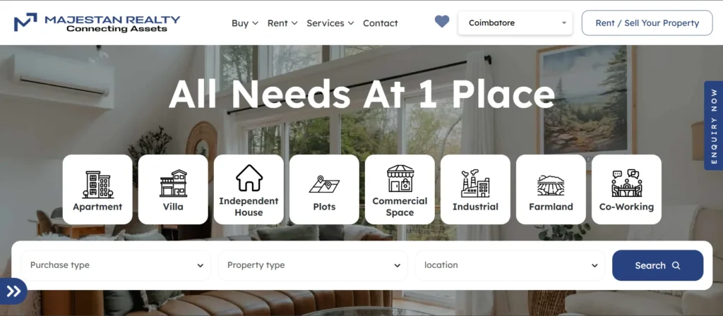 Majestan Realty - real estate agents in Coimbatore