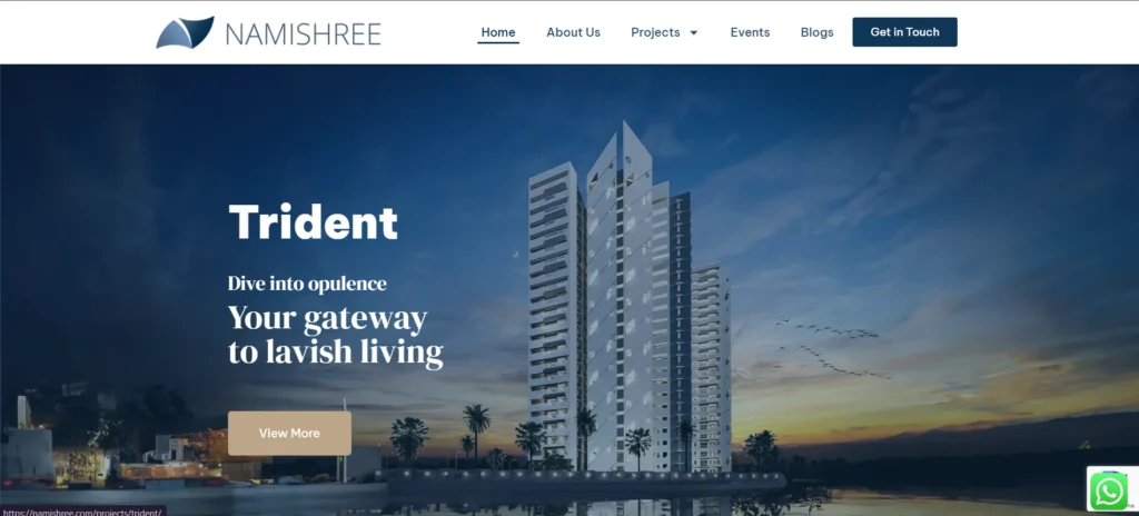 Namishree Group (Namishree Infrastructure & Projects)- Real Estate Companies in Hyderabad