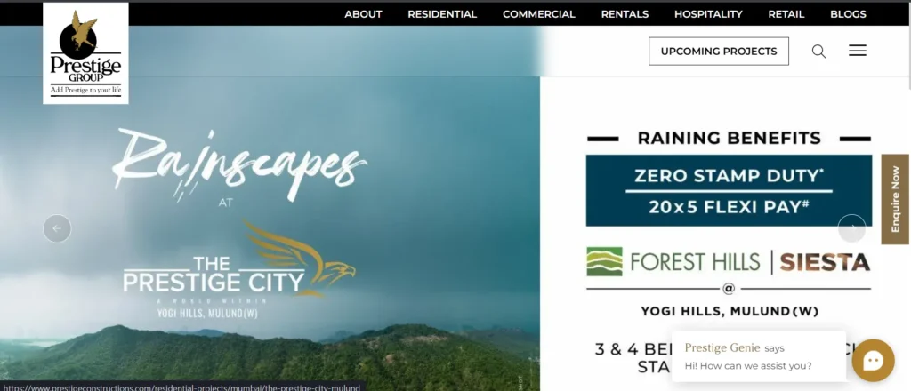 Prestige Estates Projects Ltd - Real Estate Companies in India