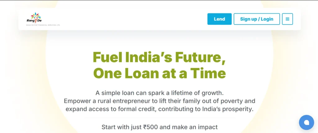 Rang De - Finance Companies in Bangalore