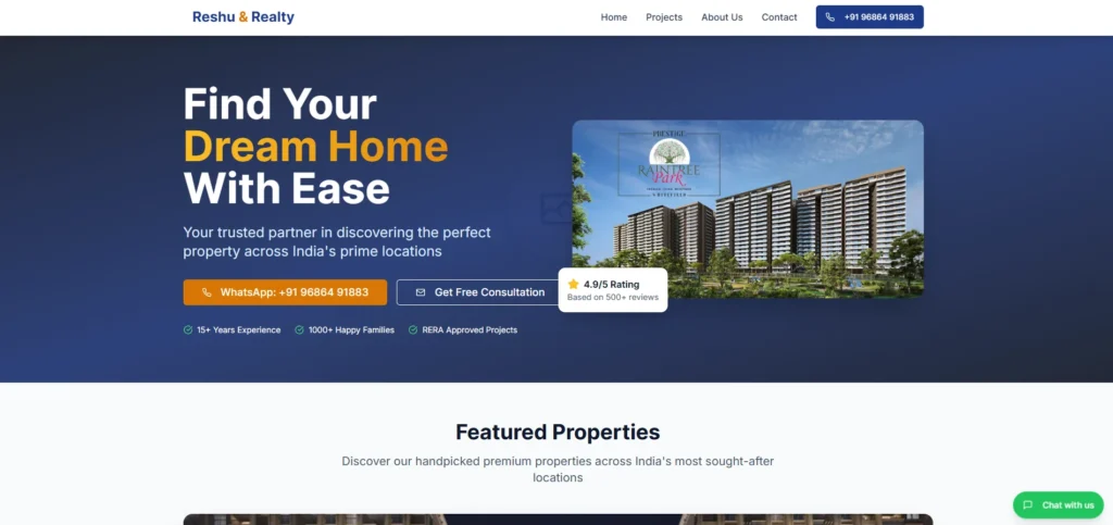 Real Estate Agent in Vadodara - Reshu & Realty