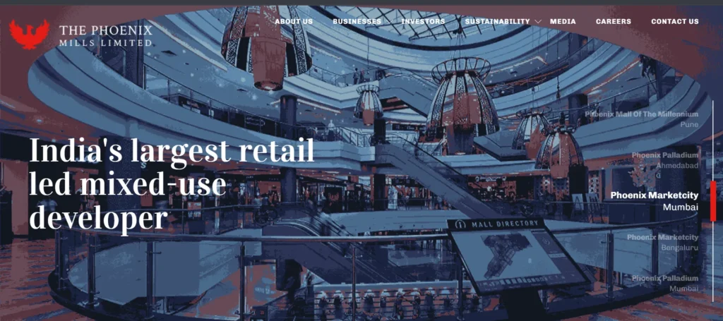 The Phoenix Mills Ltd - Real Estate Companies in India