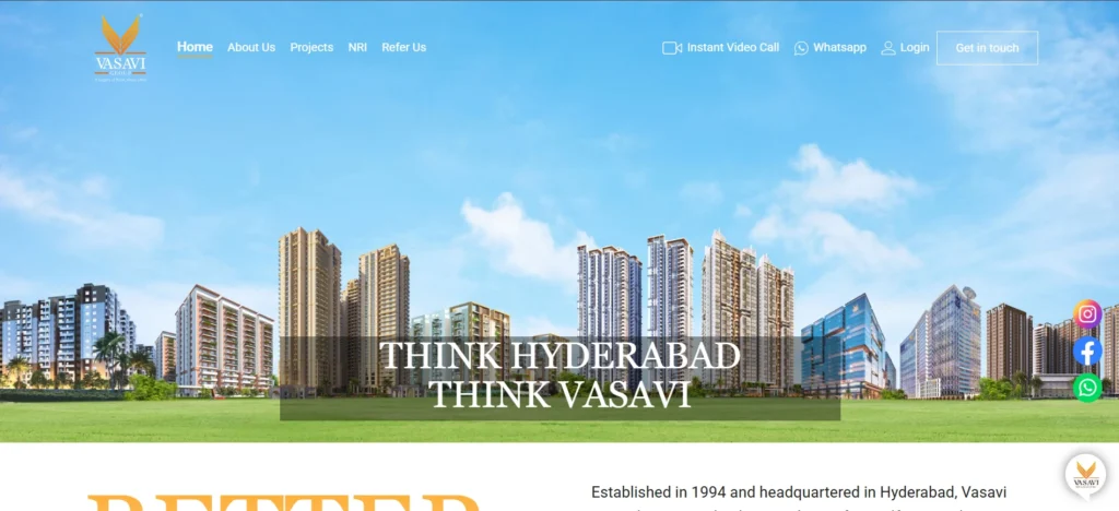 The Vasavi Group- Real Estate Companies in Hyderabad