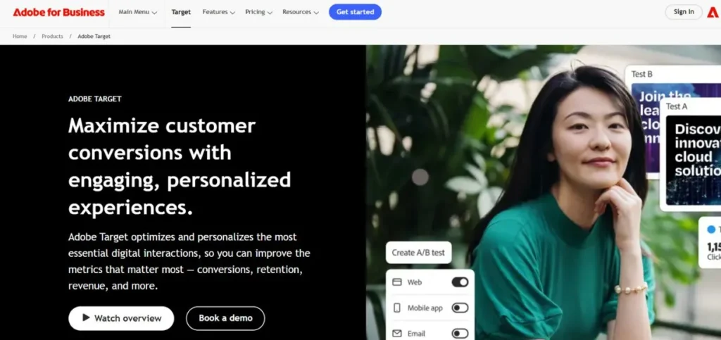 Adobe Target - AB Testing Tools