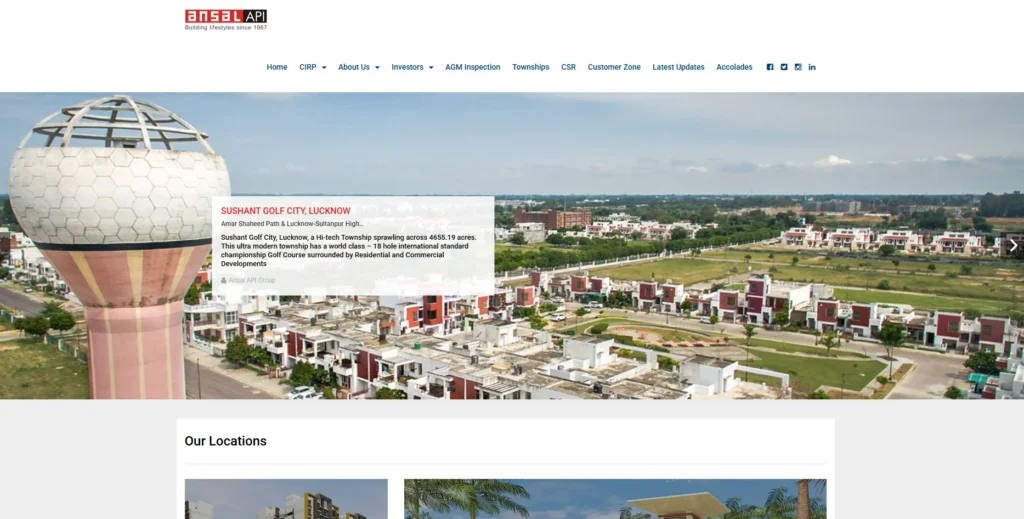 Ansal API-Real Estate Companies in Lucknow