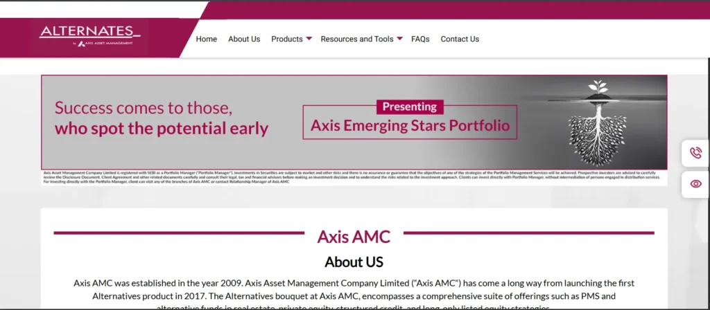 Axis Asset Management Company Ltd - Mutual Fund Company in India