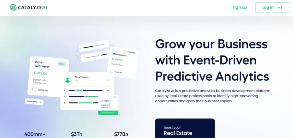 Catalyze AI - Lead Generation Tools for Real Estate