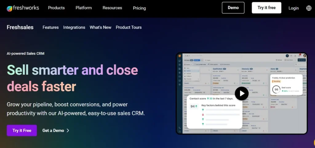Freshsales - CRM Software for Real Estate Agents