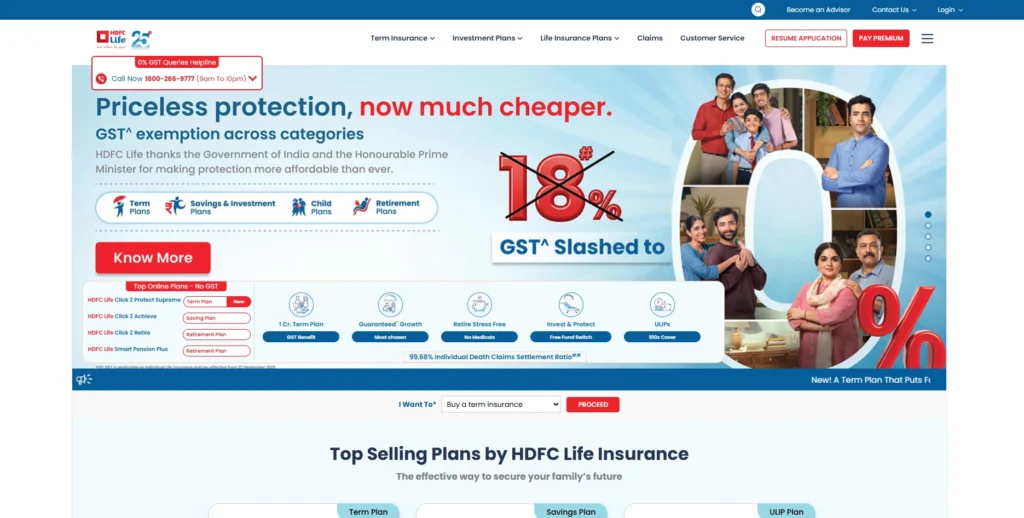 HDFC Life Insurance Company-Insurance Companies in India