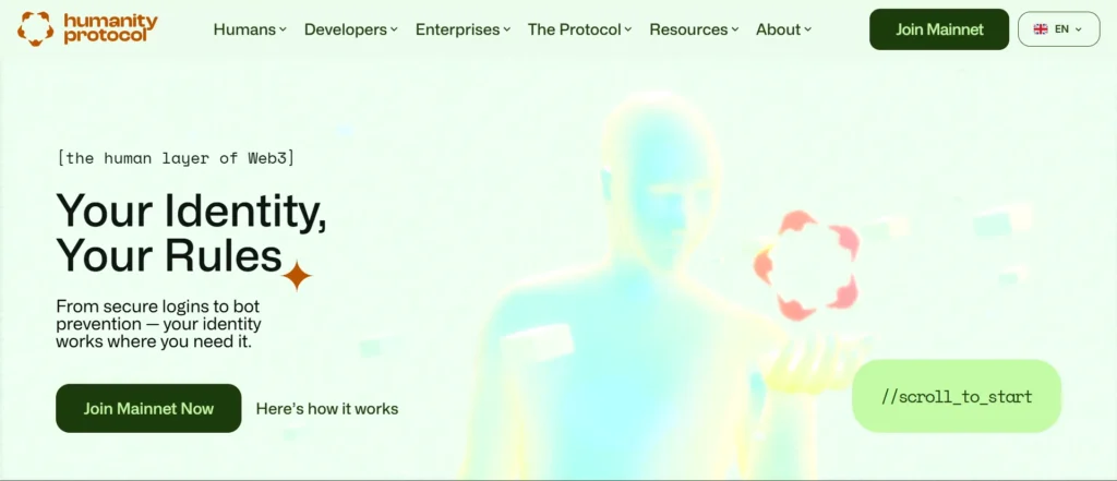 Humanity Protocol - Blockchain Identity Management Companies