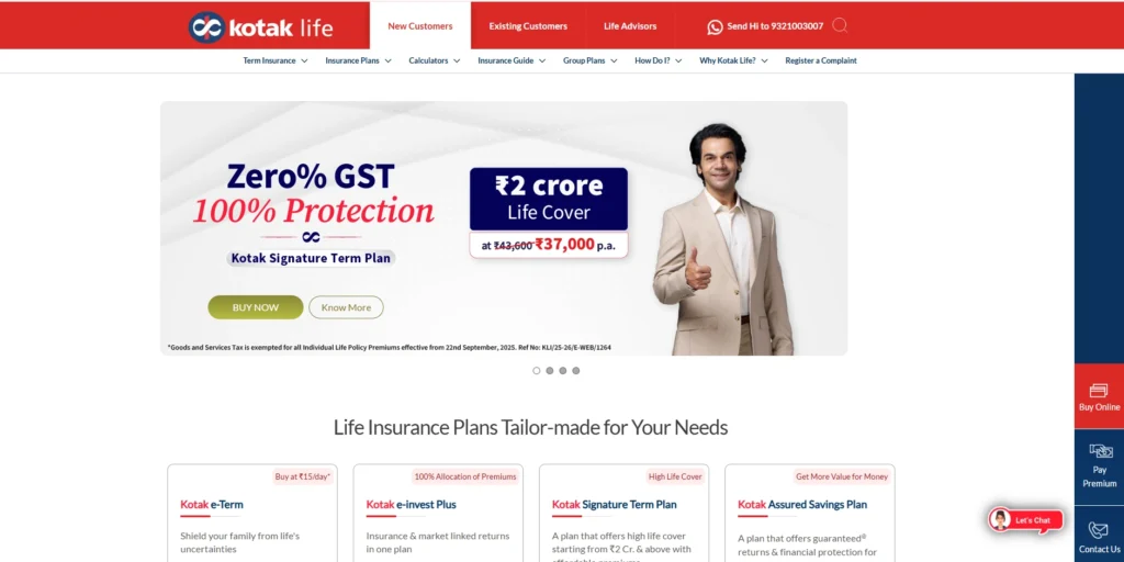 Kotak Mahindra Life Insurance Company (1)-Insurance Companies in India