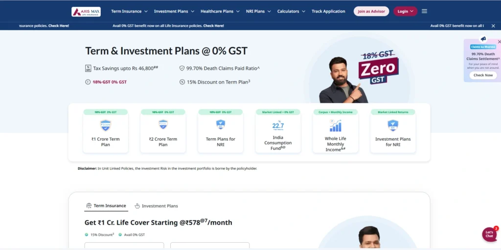 Max Life Insurance Company-Insurance Companies in India