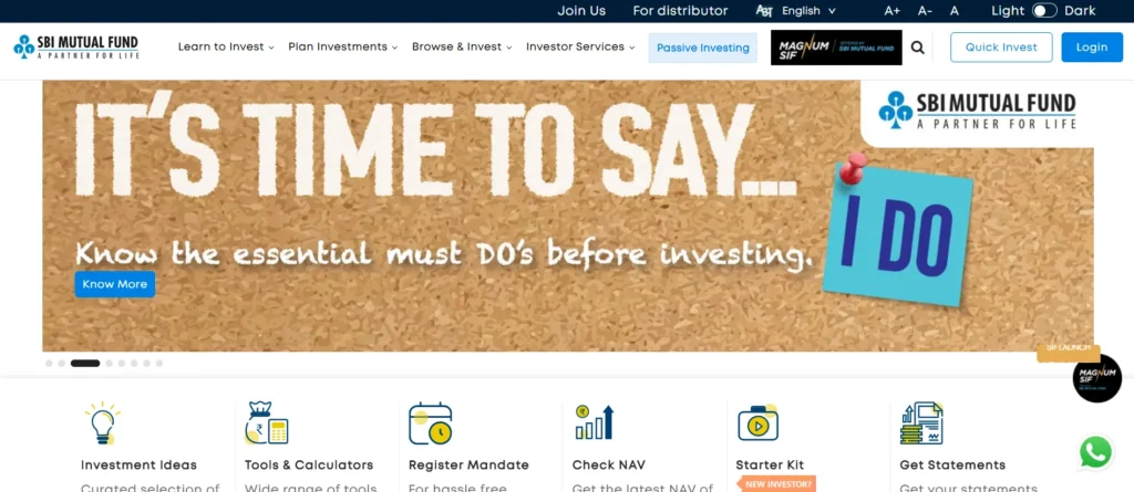 SBI Fund Management Ltd. (SBI Mutual fund) - Mutual Fund Company in India