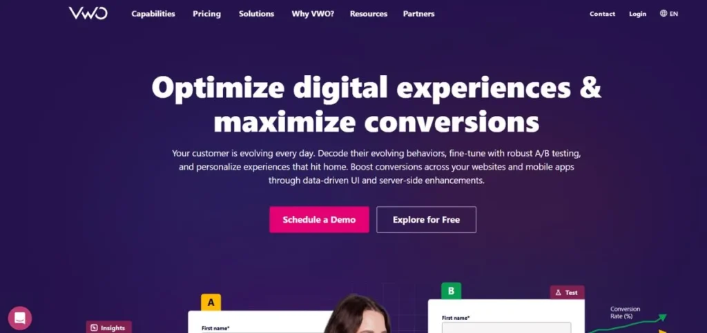 VWO - AB Testing Tools