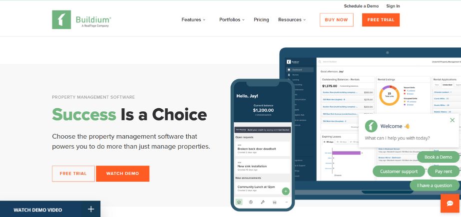 Property Management CRM Software-buildium