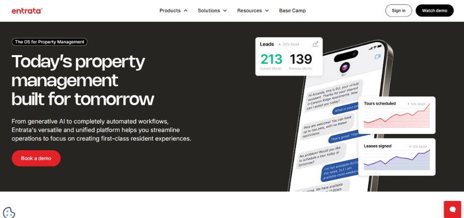 Property Management CRM Software-entrata
