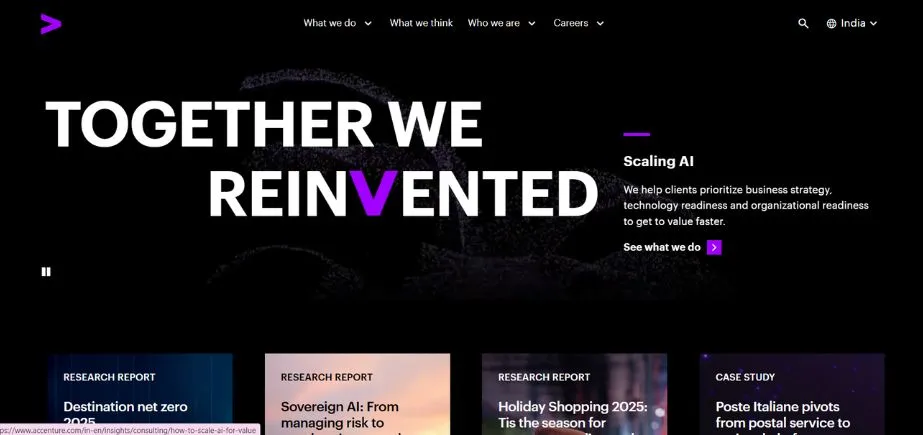 Accenture India - Consulting Companies in India