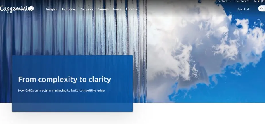 Capgemini India - Consulting Companies in India