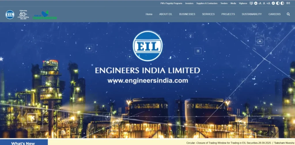 Engineers India Limited  - Navratna Company of India