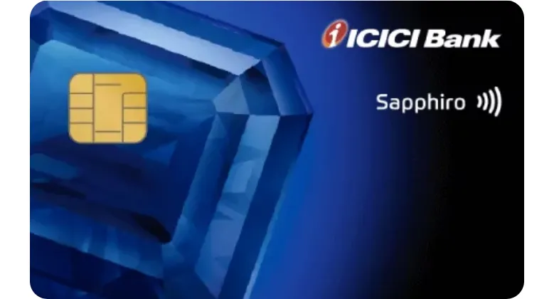 ICICI Bank Sapphiro Credit Card - ICICI Credit Card