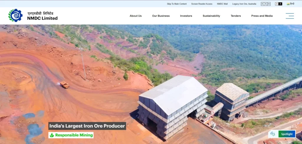 NMDC Limited  - Navratna Company of India