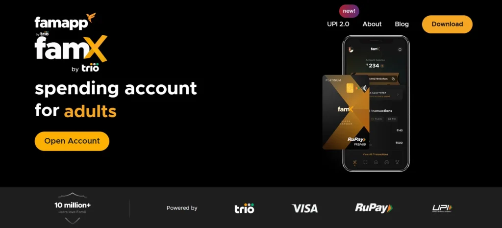 Neobanks in India Fampay