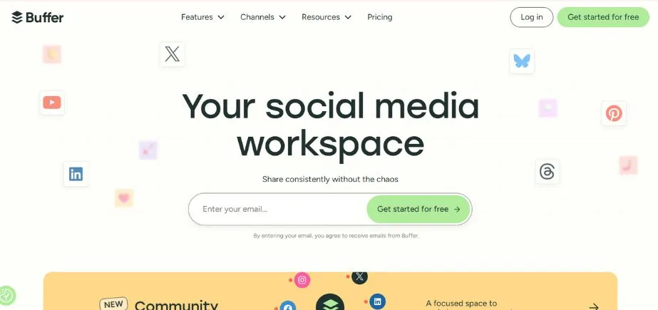 Buffer - Marketing Tools for Real Estate Agents
