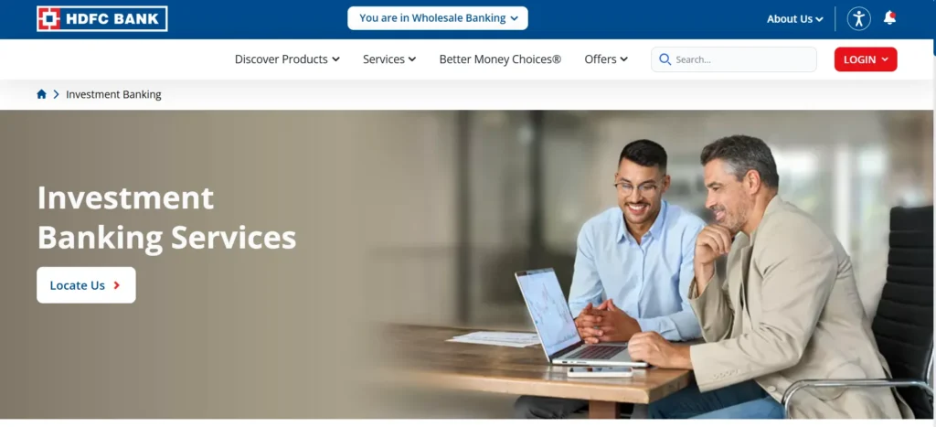 HDFC Bank - Investment Banking Company in India