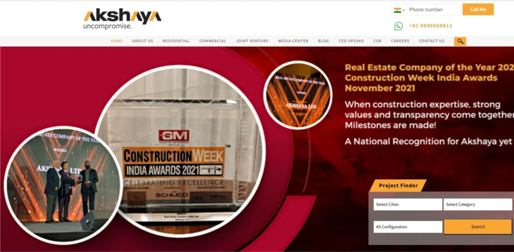 Builders in Coimbatore - Akshaya Homes