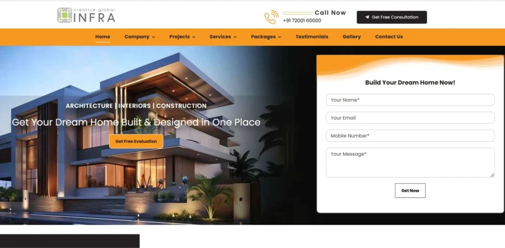 Builders in Coimbatore - CG Infra Constructions