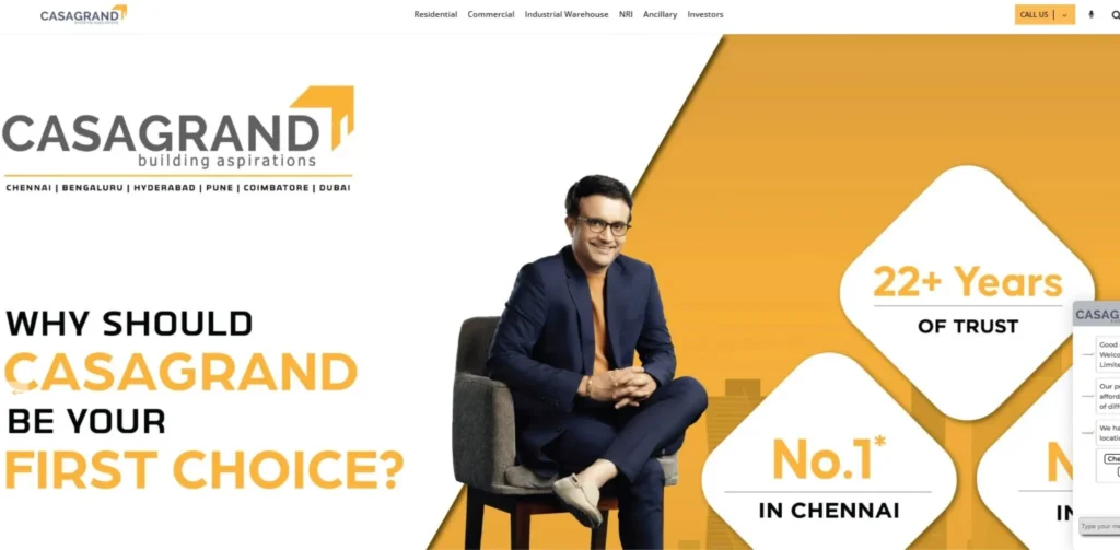 Builders in Coimbatore - Casagrand Builder Private Limited