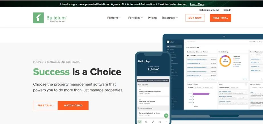 Buildium - Real Estate Software