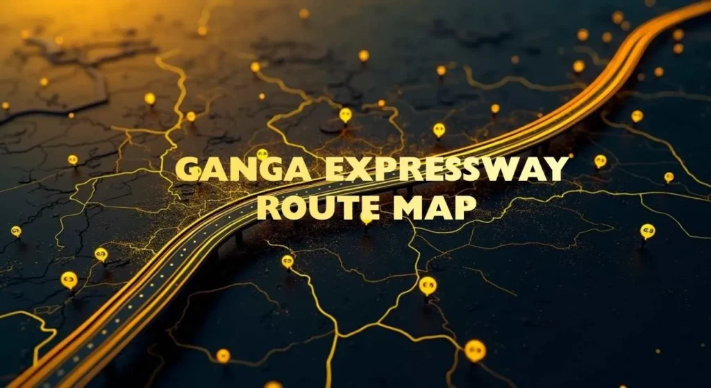Ganga Expressway Route Map