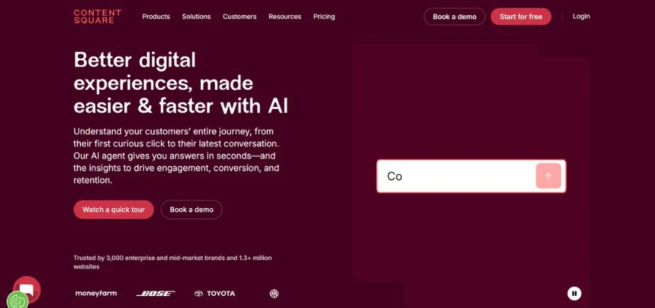 Content Marketing Analytics Tools - contentsquare