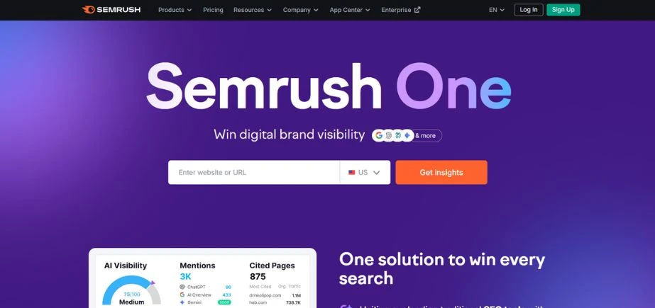 Content Marketing Analytics Tools - semrush