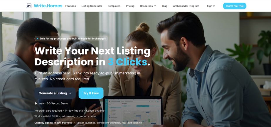 AI Tools Transforming the Real Estate Market - write.homes