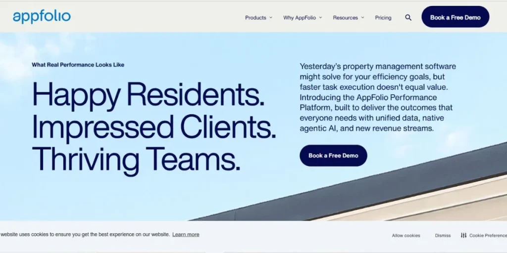AppFolio - Best Accounting Software for Real Estate Business