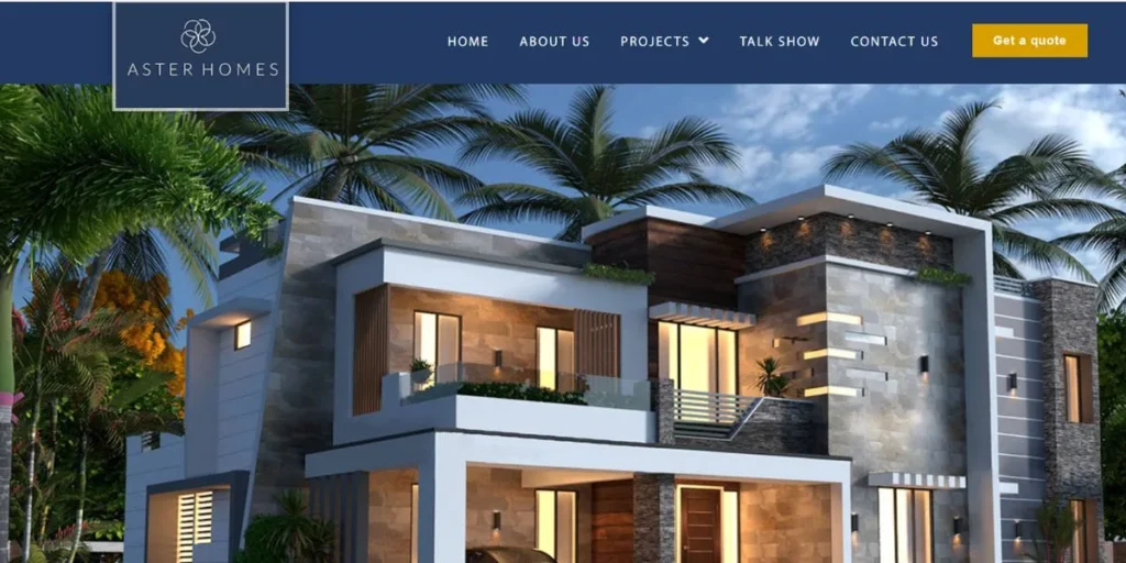 Aster Homes - Builders in Kannur