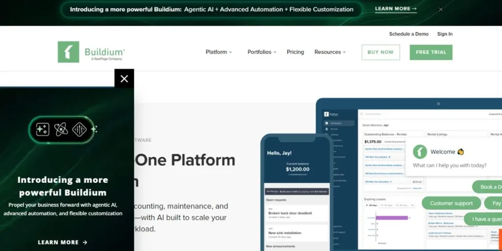 Buildium - Best Accounting Software for Real Estate Business