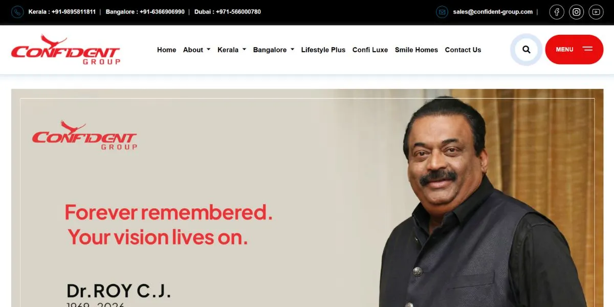 Confident Group - Builders in Trivandrum