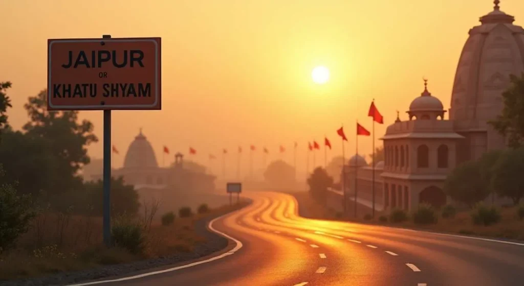 Jaipur to Khatu Shyam Distance