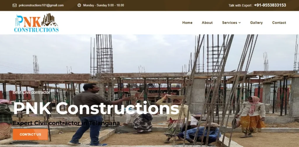 Construction Companies in Hyderabad