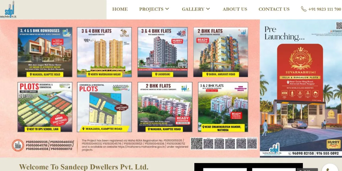 Sandeep Dwellers - Builders in Nagpur